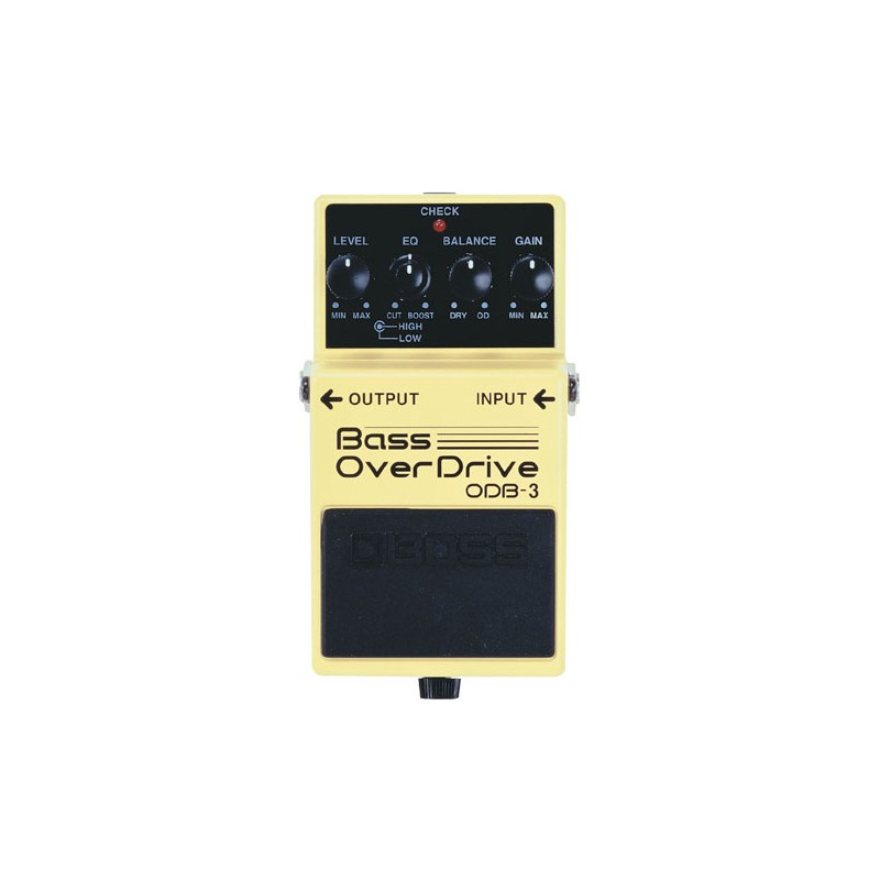 Pédale d'Effet Basse Distortion BOSS ODB-3 - Macca Music