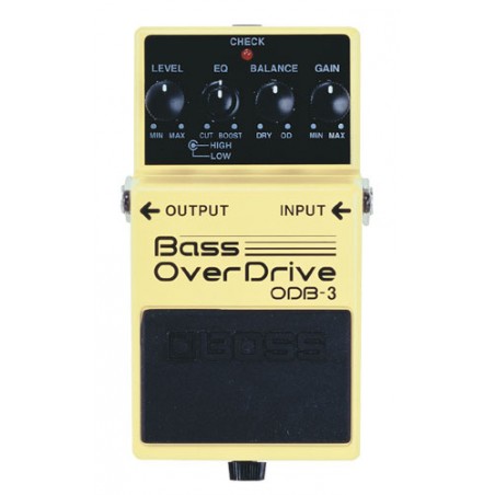 Pédale d'Effet Basse Distortion BOSS ODB-3 - Macca Music