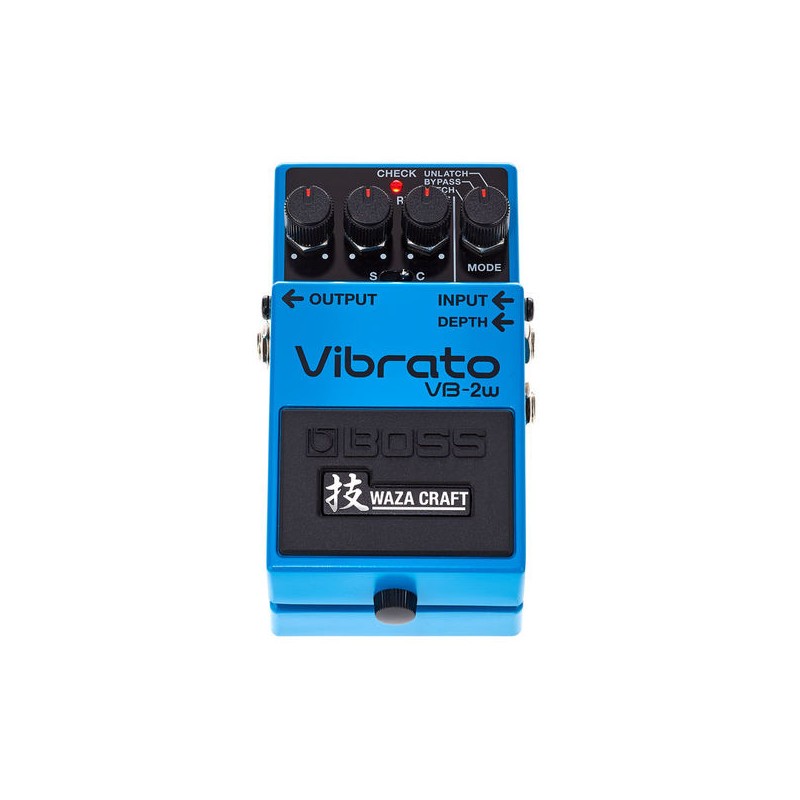 Pédale d'Effet Guitare Vibrato BOSS VB-2W - Macca Music