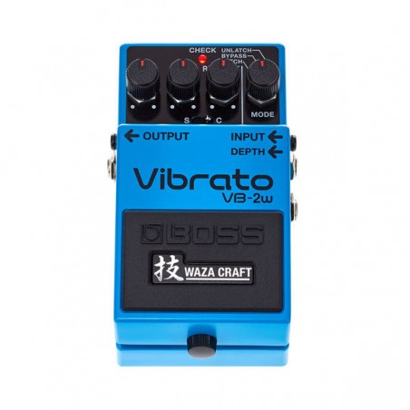 Pédale d'Effet Guitare Vibrato BOSS VB-2W - Macca Music