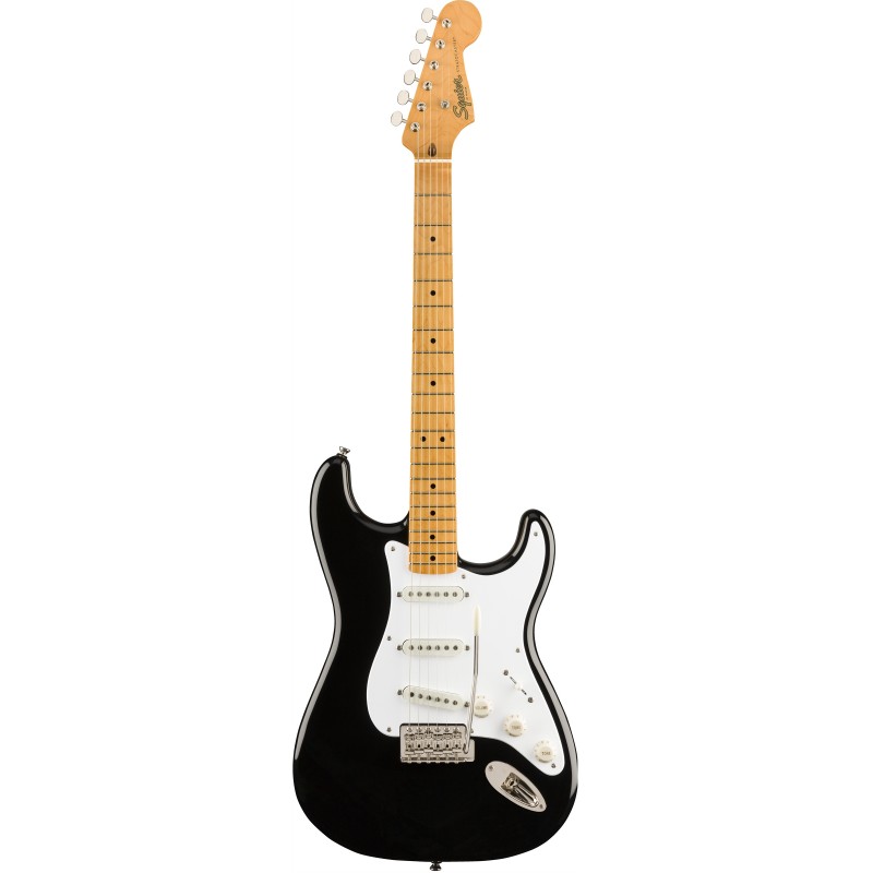 Guitare électrique SQUIER Stratocaster Classic Vibe '50s Black - Macca Music