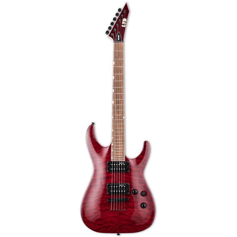 Guitare Electrique LTD MH-200QM NT STBC - Macca Music