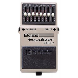 Pédale Equalizer Basse BOSS GEB-7 - Macca Music