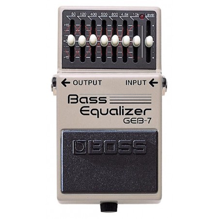 Pédale Equalizer Basse BOSS GEB-7 - Macca Music