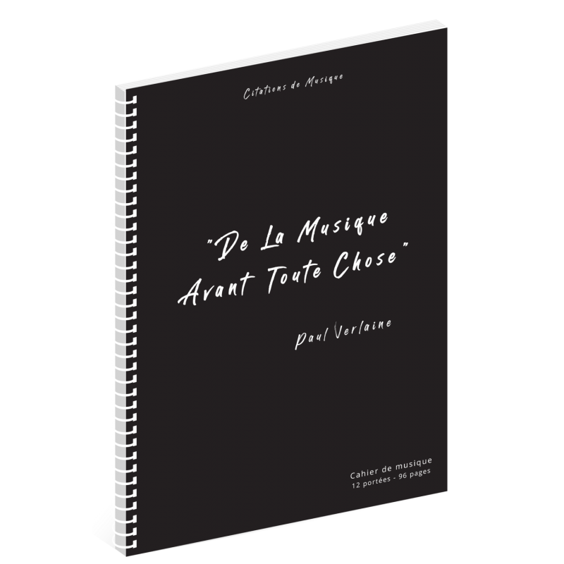 CAHIER DE MUSIQUE - CITATIONS