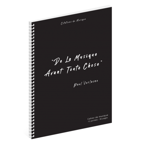 CAHIER DE MUSIQUE - CITATIONS