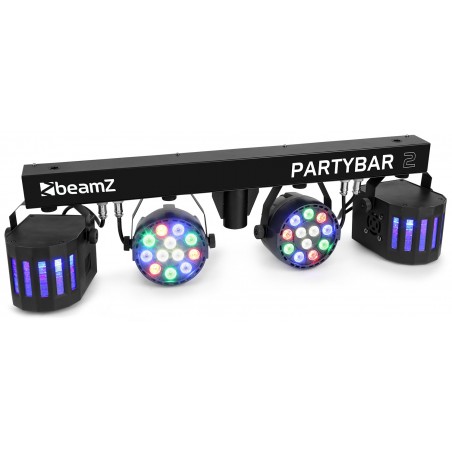 PARTYBAR2 AVEC 2 X PROJECTEUR PAR + 2 X DERBY