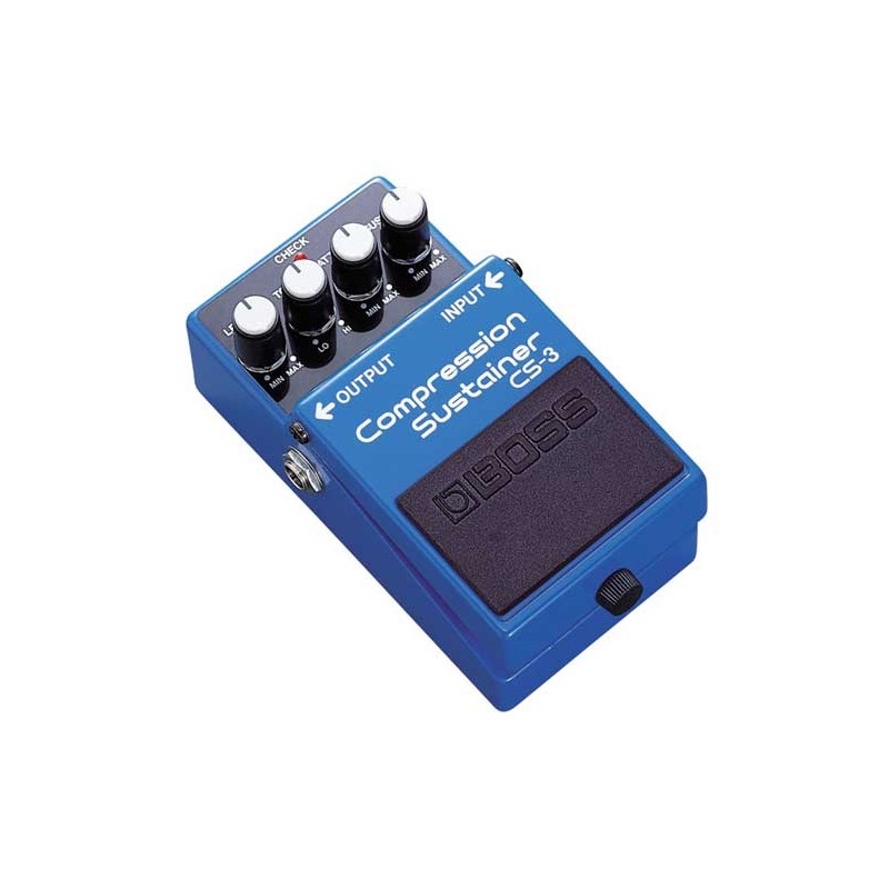 Pédale d'Effet Guitare BOSS Compression Sustainer CS-3 - Macca Music