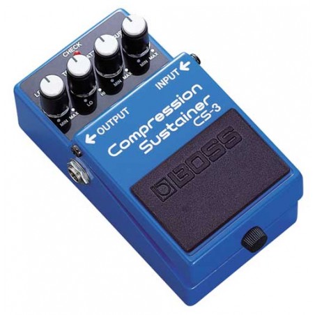 Pédale d'Effet Guitare BOSS Compression Sustainer CS-3 - Macca Music