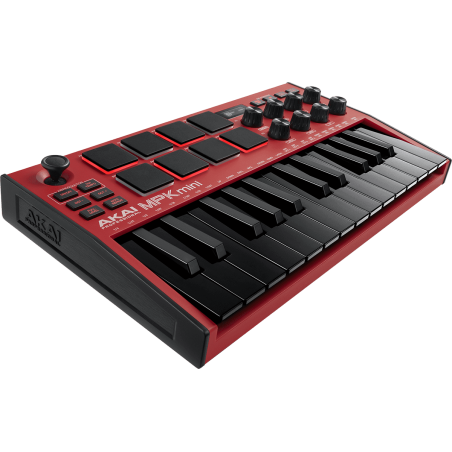 Akai MPK Mini MKIII Red - Macca Music