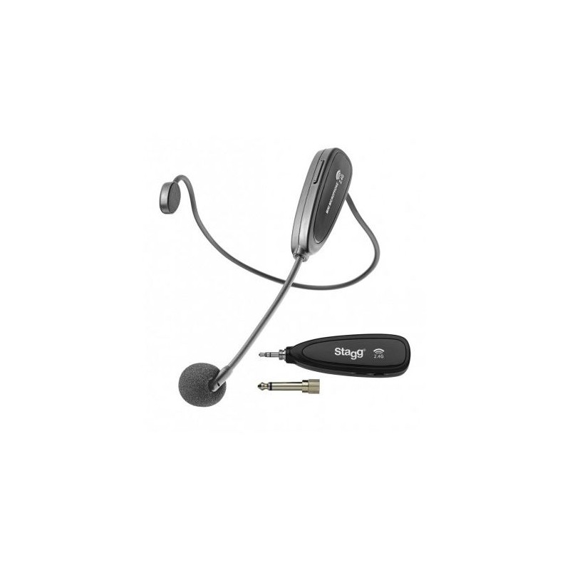 Micro Casque Sans-fil STAGG SUW 12H-BK - Macca Music