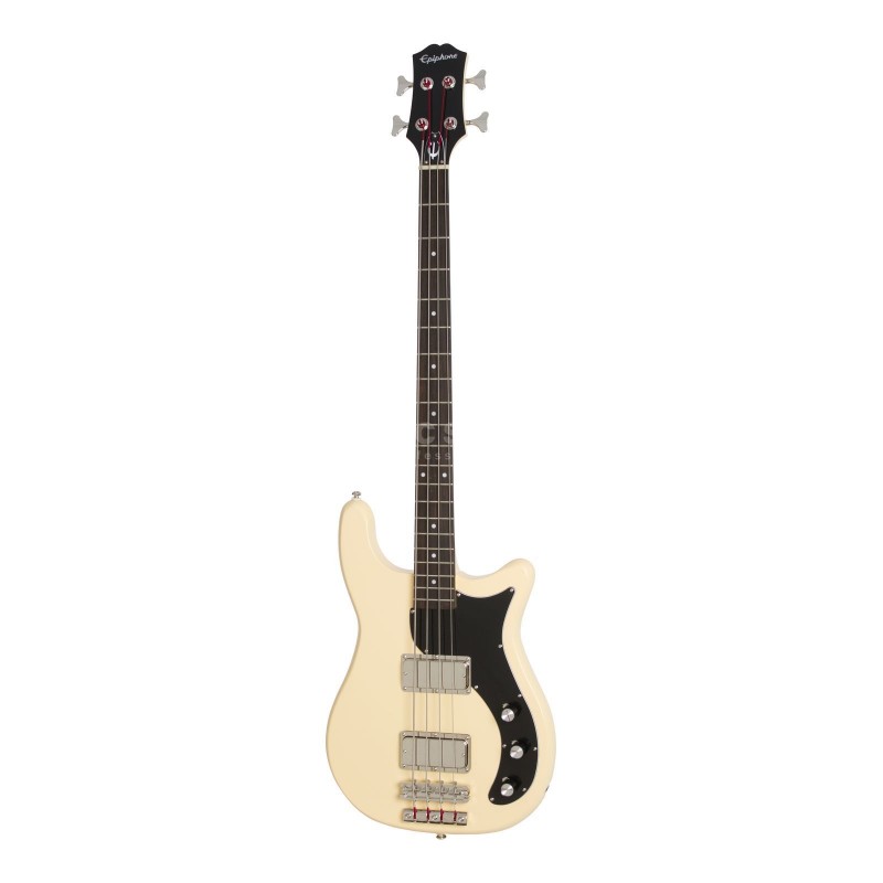 Basse électrique passive EPIPHONE EMBASSY PRO ANTIQUE IVORY