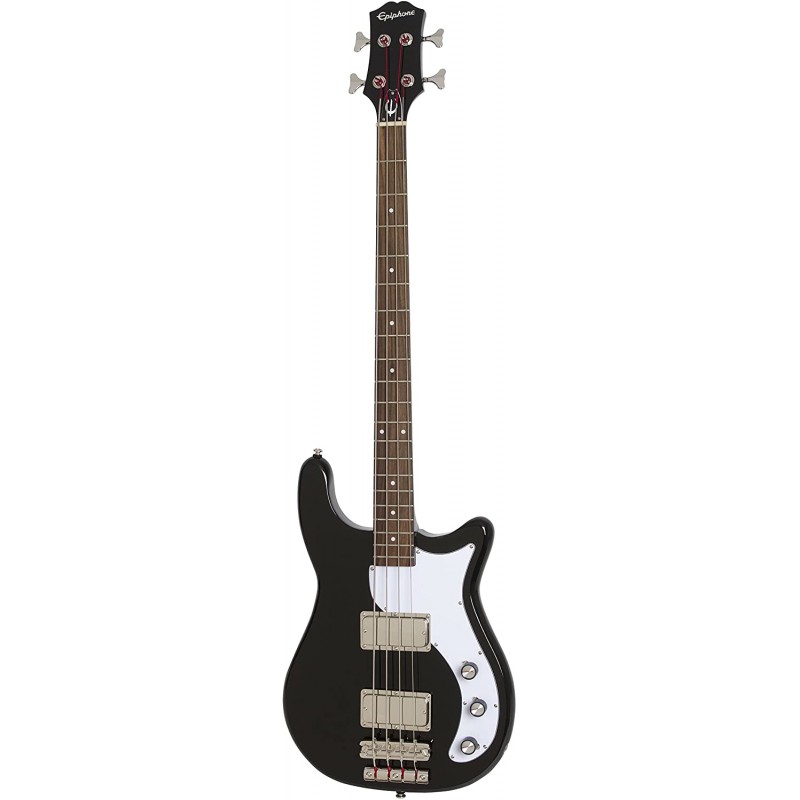 Basse électrique passive EPIPHONE EMBASSY PRO GRAPHITE BLACK