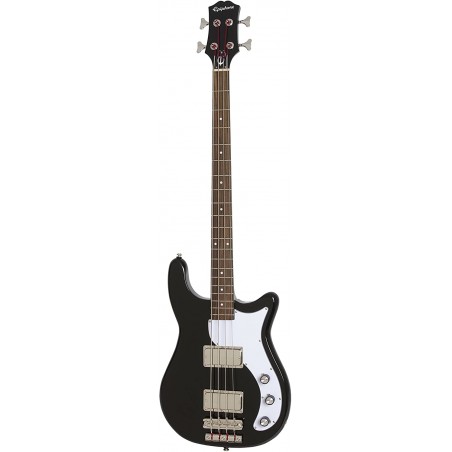 Basse électrique passive EPIPHONE EMBASSY PRO GRAPHITE BLACK