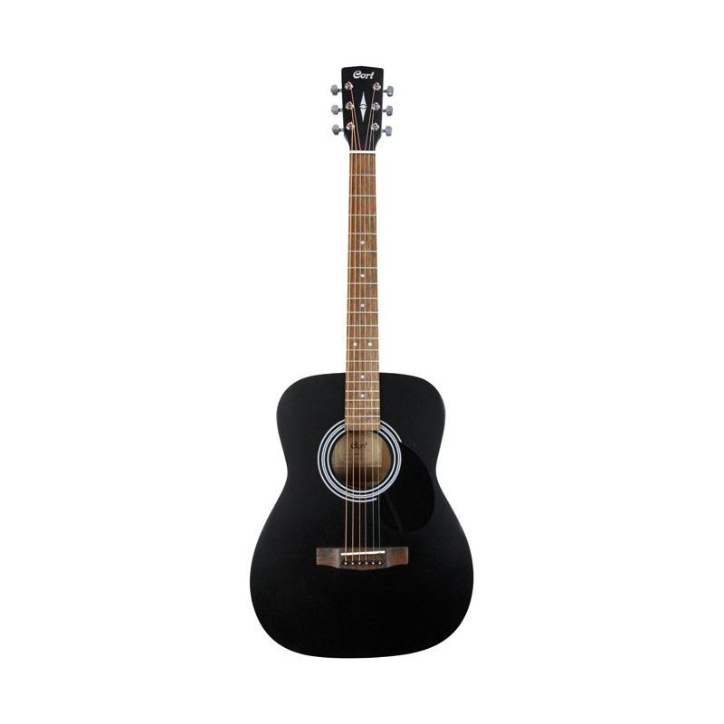Guitare acoustique CORT AF510 BLACK SATIN