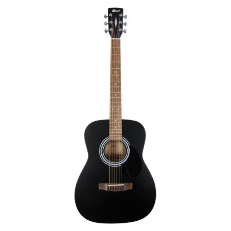 Guitare acoustique CORT AF510 BLACK SATIN