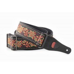 Sangle VEGAN RIGHTON ROSES II NOIR