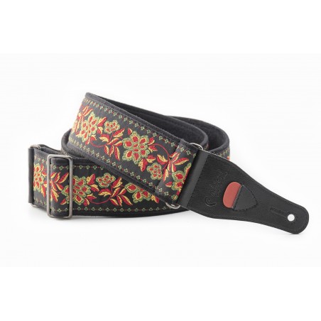 Sangle VEGAN RIGHTON ROSES II NOIR