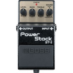 Pédale d'Effet Distortion Power Stack BOSS ST-2 - Macca Music