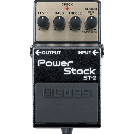 Pédale d'Effet Distortion Power Stack BOSS ST-2 - Macca Music
