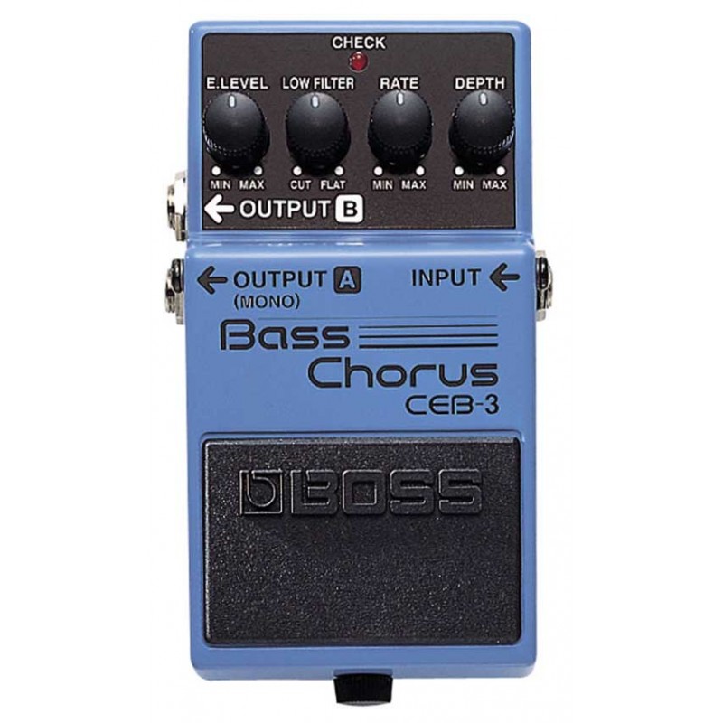 Pédale d'Effet Basse Chorus BOSS CEB-3 - Macca Music
