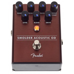 Pédale d'Effet Overdrive FENDER Smolder Acoustic OD - Macca Music