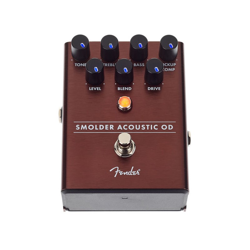 Pédale d'Effet Overdrive FENDER Smolder Acoustic OD - Macca Music