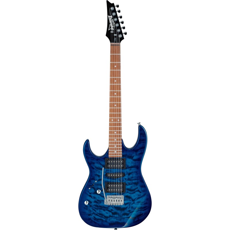 Guitare électrique gaucher IBANEZ GRX70QAL-TBB - Macca Music