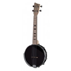 Banjolele GEWA MANOA B-CO-A ABS Black - Macca Music