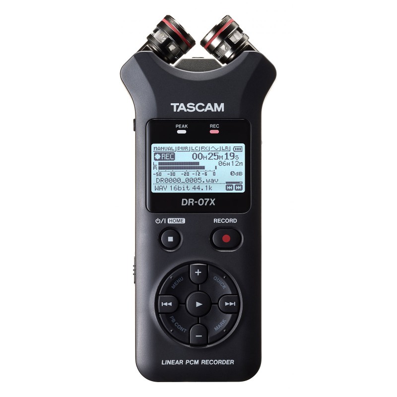 Enregistreur stéréo TASCAM DR-07X
