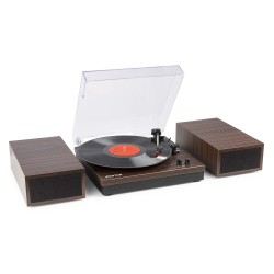 Ensemble tourne-disque FENTON RP165D BOIS FONCÉ