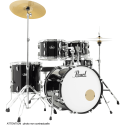 Batterie acoustique PEARL ROADSHOW JET BLACK
