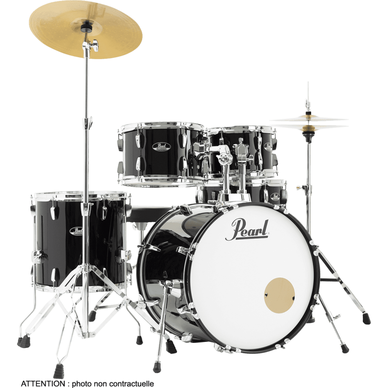 Batterie acoustique PEARL ROADSHOW JET BLACK