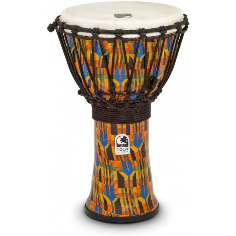 Djembe TOCA 9" Freestyle Kente Cloth