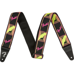 NEON MONOGRAMMED STRAP FENDER YLW PINK