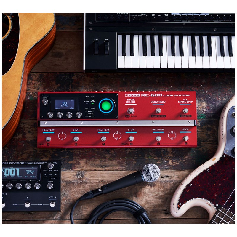 Pédalier d'Effet Looper BOSS RC-600 - Macca Music