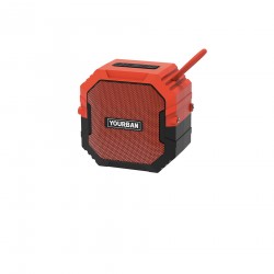 Enceinte Nomade Bluetooth Compacte - Couleur Rouge