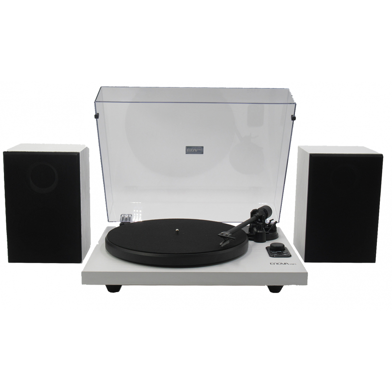 Platine vinyle bluetooth avec enceintes ENOVA VISION 2 SET WH