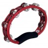 Tambourin abs demi-lune MEINL Rouge