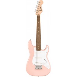 Guitare électrique SQUIER Stratocaster Mini LRL Shell Pink - Macca Music
