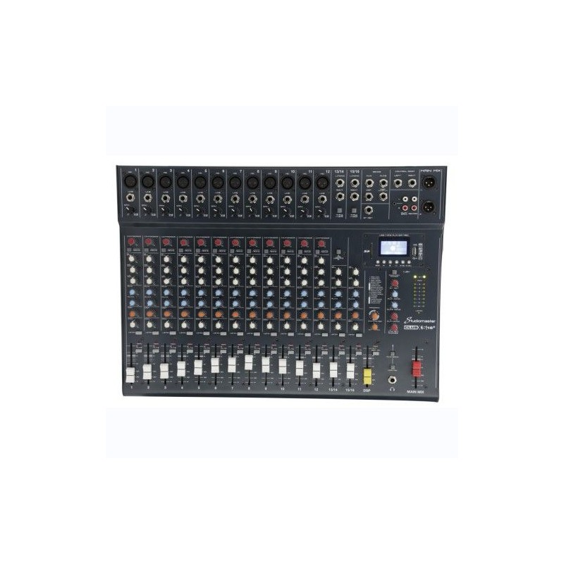 Table de mixage Studio Master club XS16+ - Macca Music