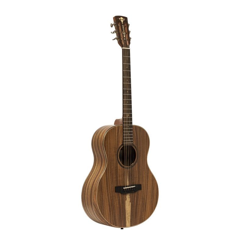 Guitare électroacoustique CRAFTER Big Mino ALK avec table en koa massif - 
Macca Music