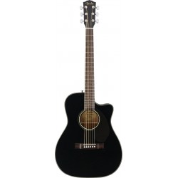 Guitare electroacoustique FENDER CC-60SCE Black - Macca Music