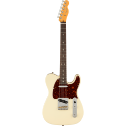 Guitare électrique FENDER American Pro II Telecaster RW Olympic White - Macca Music