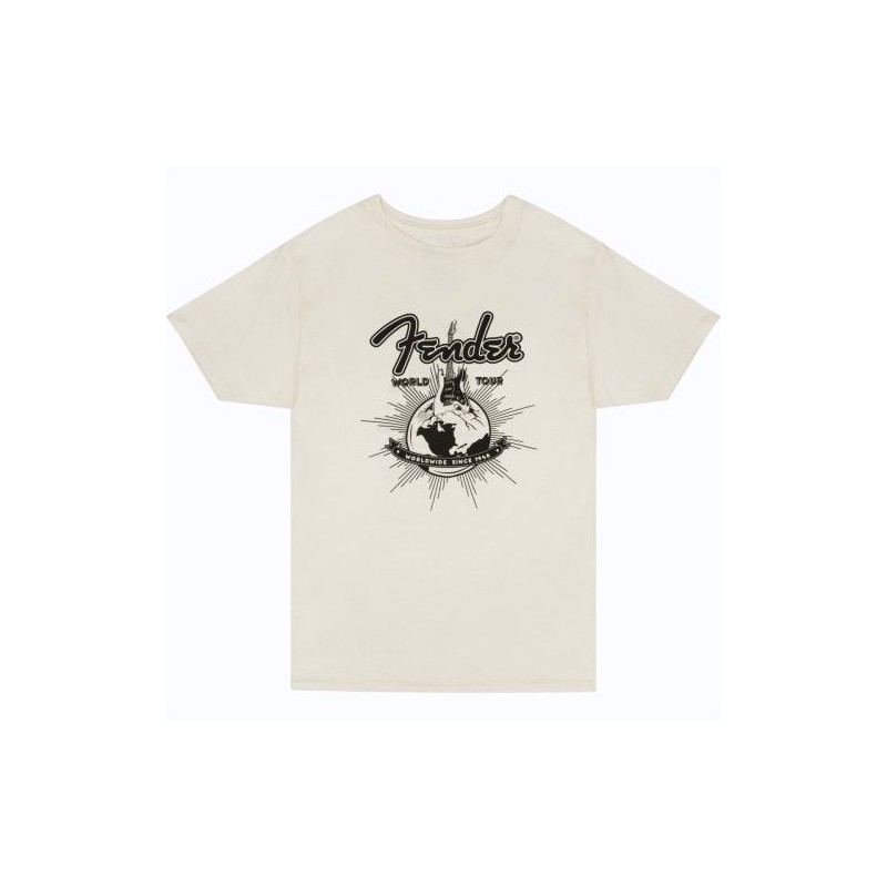 Fender World Tour T-Shirt Taille M - Macca Music