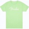 T-Shirt Fender Spaghetti Logo Surf Green Taille XXL - Macca Music