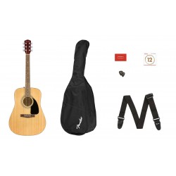 Pack guitare acoustique FENDER FA-115 - Macca Music