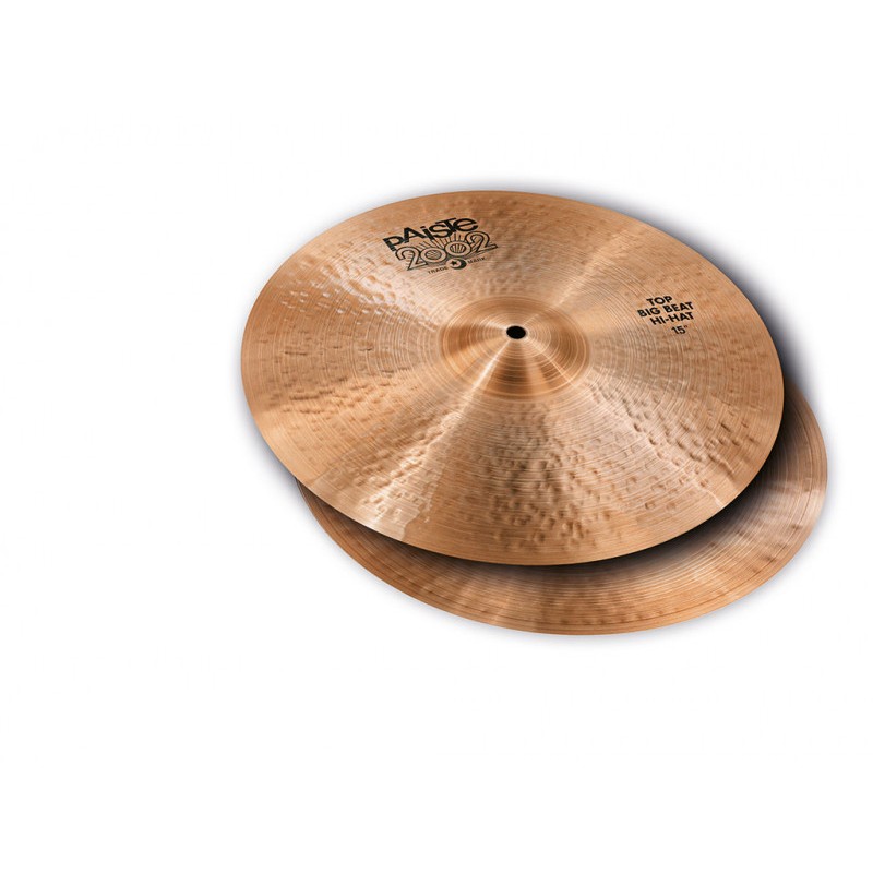 Paiste Hi-Hat 15" 2002 Black Big Beat - Macca Music