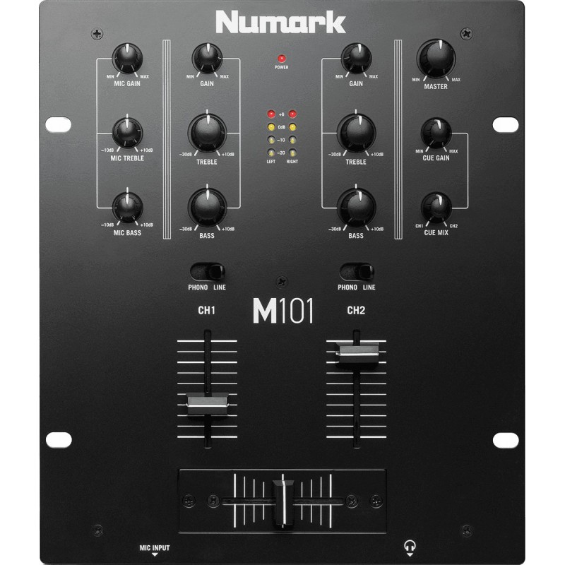 Table de mixage 2 voies NUMARK M101 - Macca Music