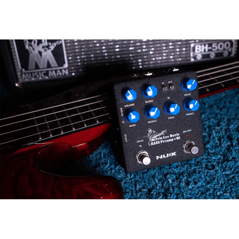 Préamplificateur à transistor NUX Basspreamp - Macca Music